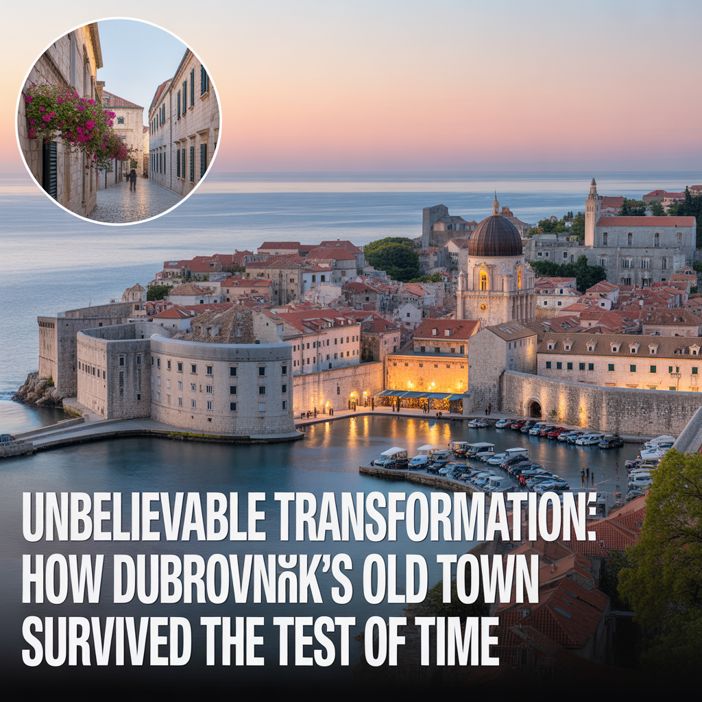 Unbelievable Transformation: How Dubrovnik's Old Town Survived the Test of Time