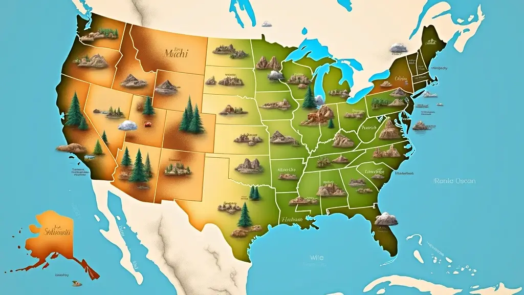 Discover 10 Hidden Adventure Spots in the USA Using This Travel Map (You Won't Believe #6!)