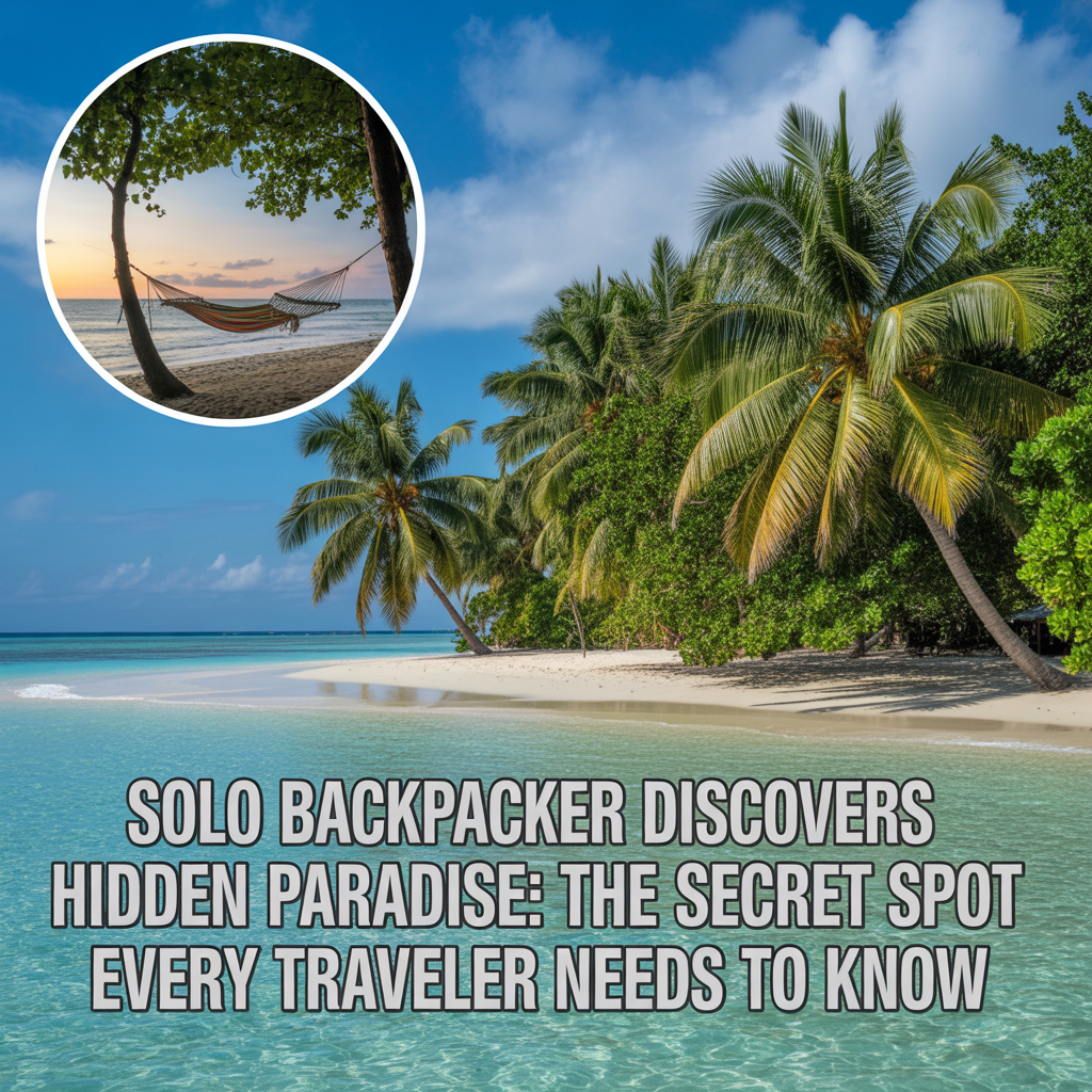 Solo Backpacker Discovers Hidden Paradise: The Secret Spot Every Traveler Needs to Know