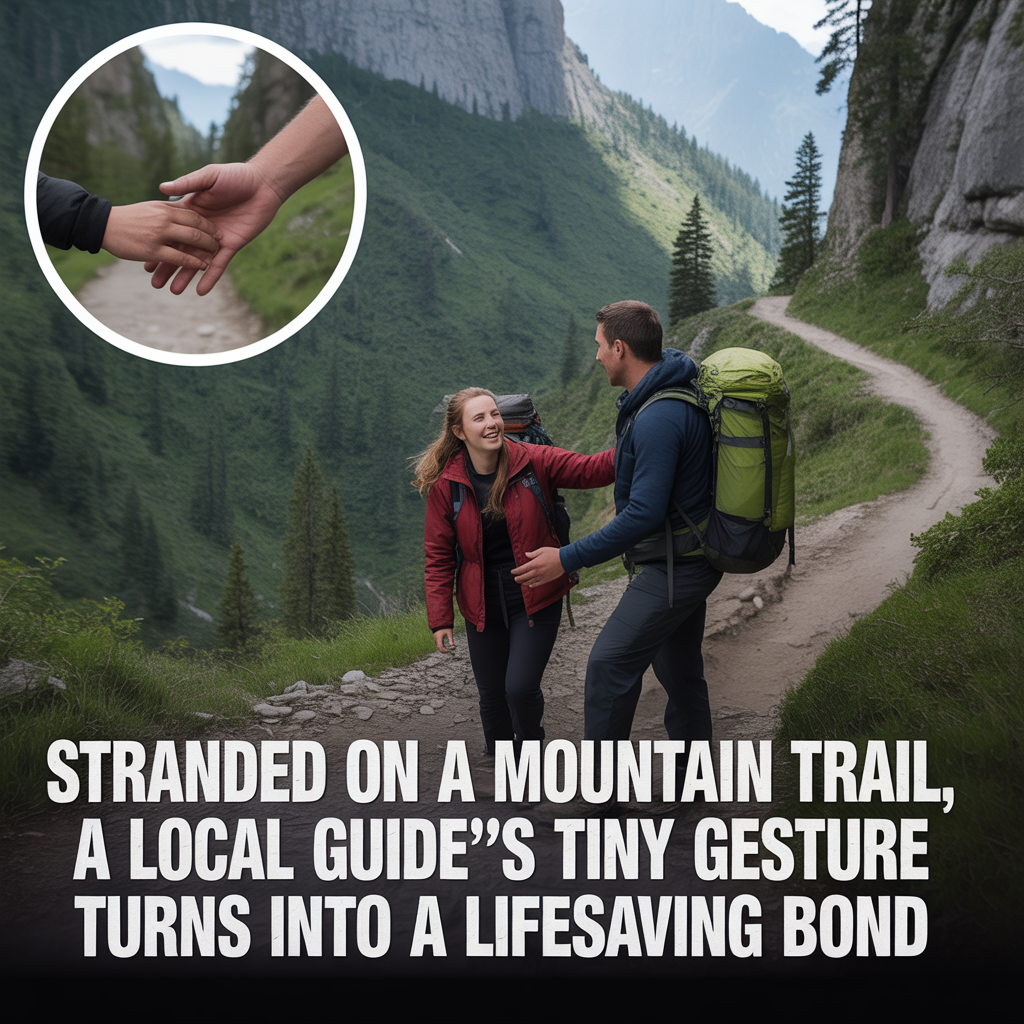 Stranded on a Mountain Trail, a Local Guide's Tiny Gesture Turns into a Lifesaving Bond