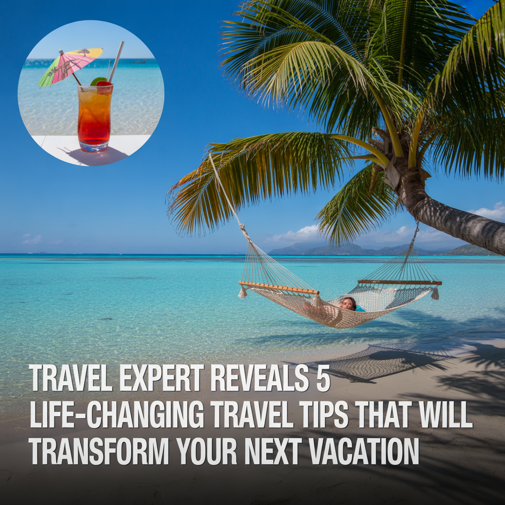 Travel Expert Reveals 5 Life-Changing Travel Tips That Will Transform Your Next Vacation