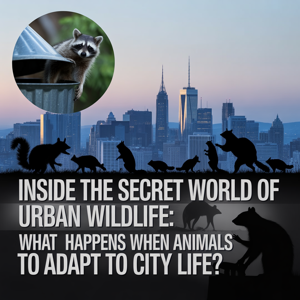 Inside the Secret World of Urban Wildlife: What Happens When Animals Start to Adapt to City Life?