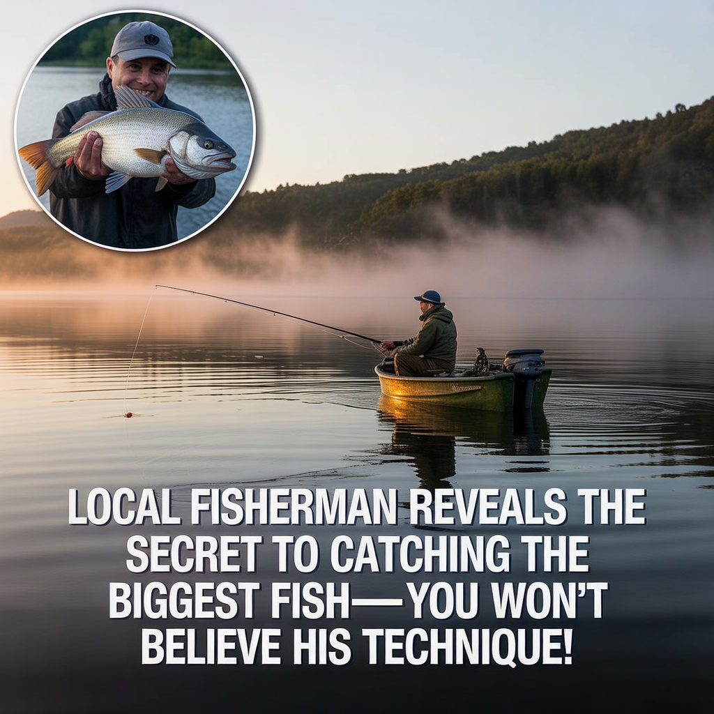 Local Fisherman Reveals the Secret to Catching the Biggest Fish—You Won't Believe His Technique!