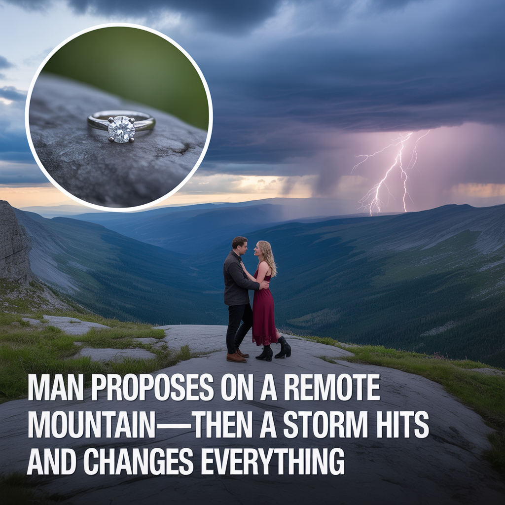 Man Proposes on a Remote Mountain—Then a Storm Hits and Changes Everything
