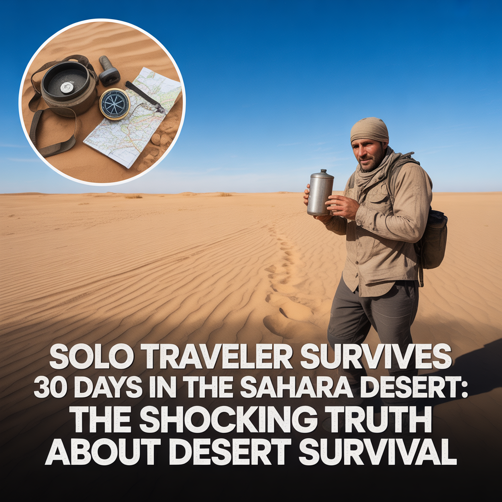 Solo Traveler Survives 30 Days in the Sahara Desert: The Shocking Truth About Desert Survival